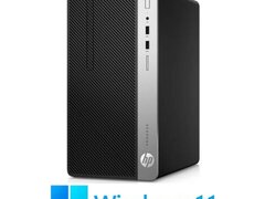 Calculatoare HP ProDesk 400 G5 MT, Hexa Core i5-8500, 8GB DDR4, SSD, Win 11 Pro